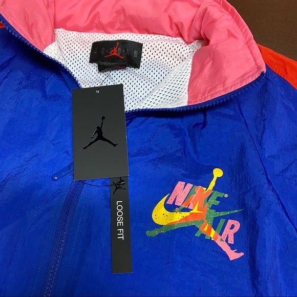 Nike Air Jordan Jumpman Classic Jacket Windbreaker - Picture 2 of 5